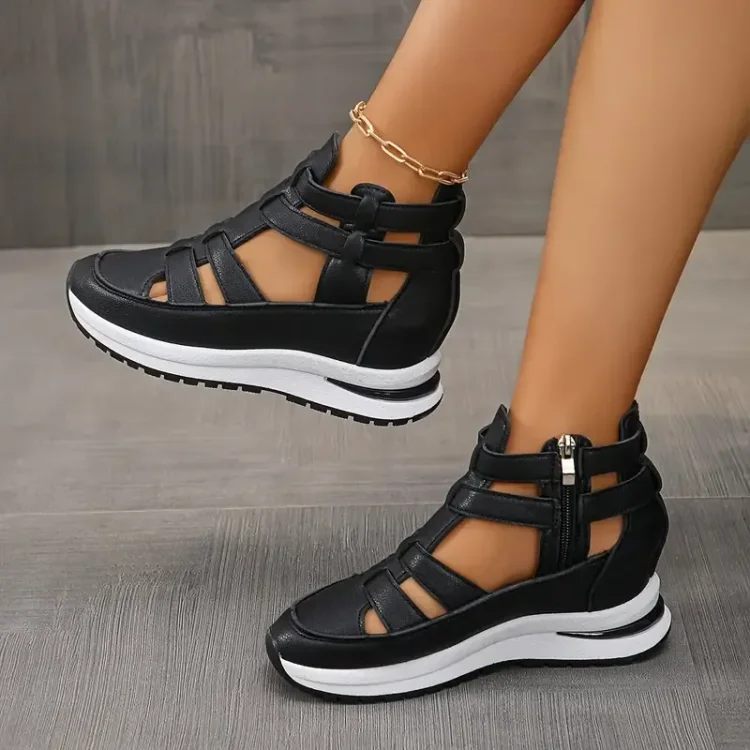 ComfortWedge™ Zipper Sandals – Effortless Comfort & Support for Women