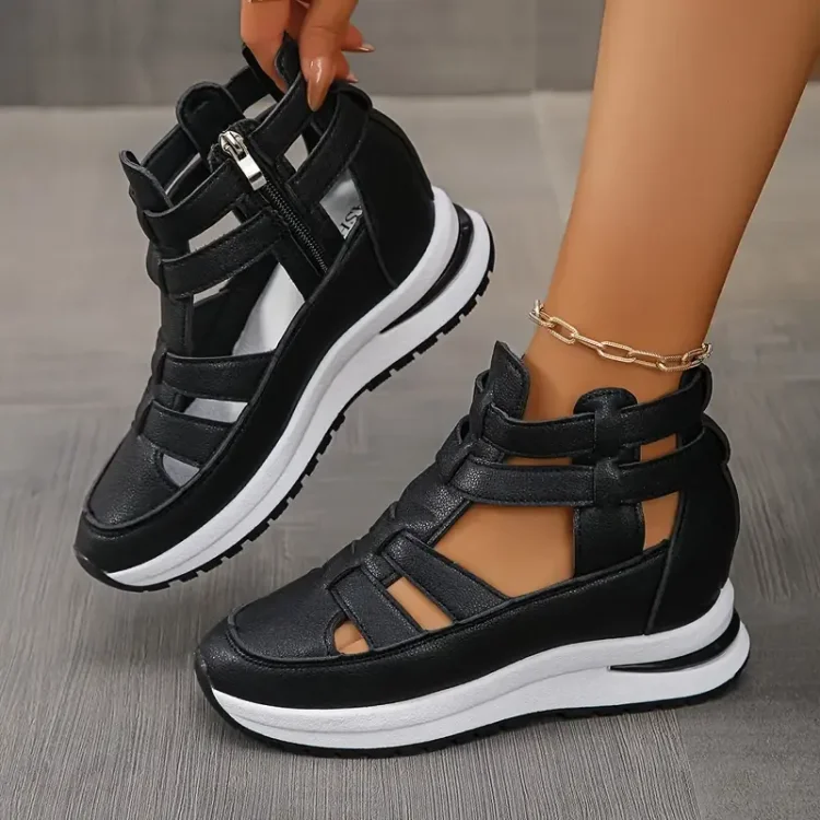 ComfortWedge™ Zipper Sandals – Effortless Comfort & Support for Women