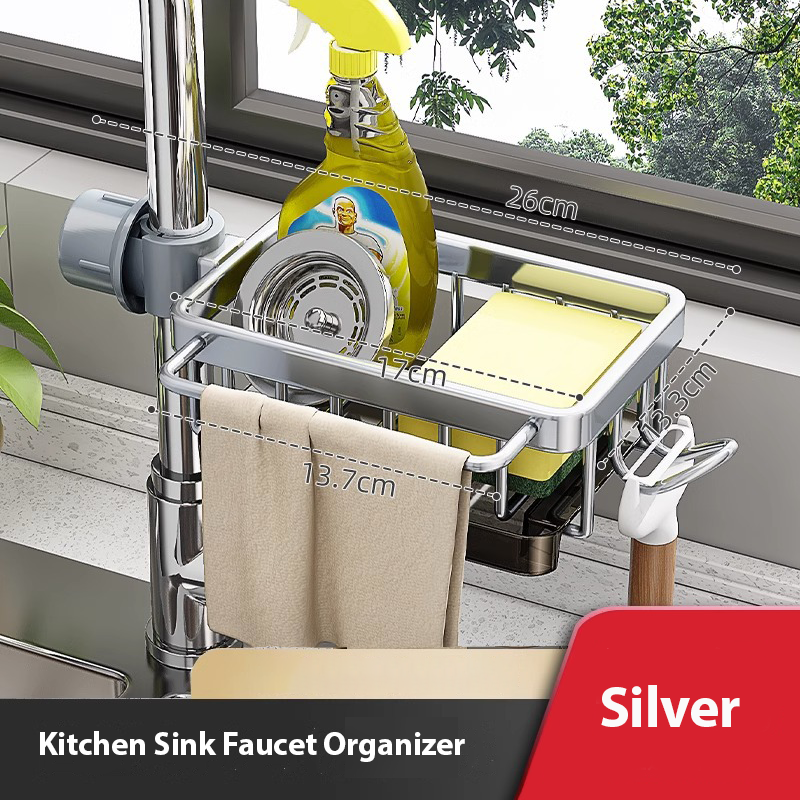 π₯ Last Day Sale Off 49% β° - Kitchen Sink Faucet Organizer π