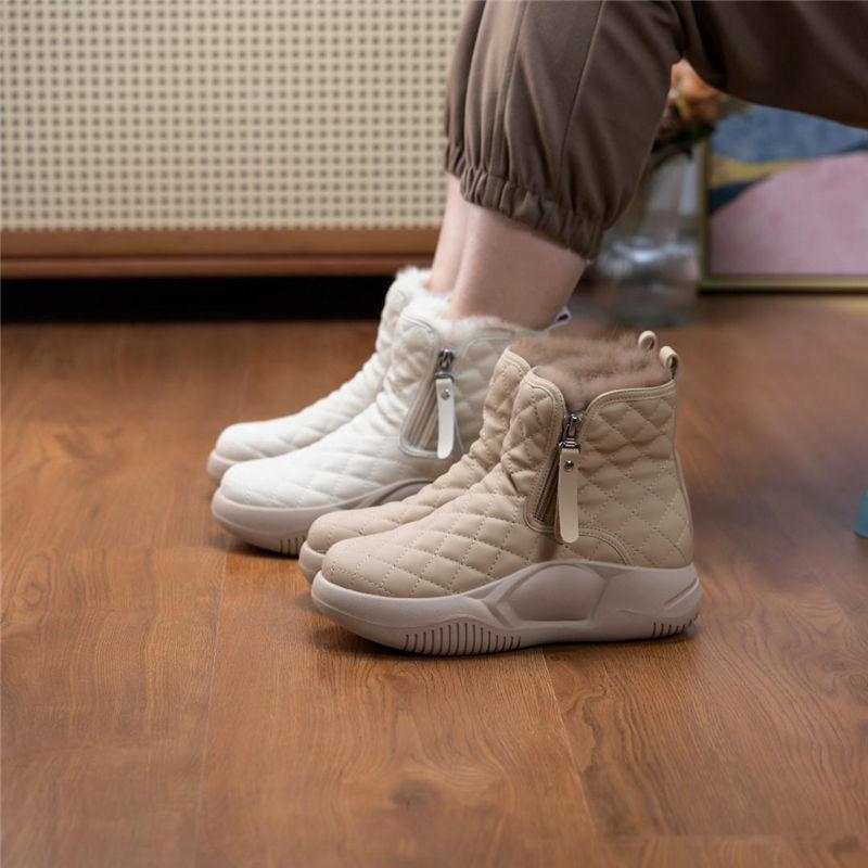 ๐2025 New Year Hot Sale ๐Women's High Top Thick Sole Waterproof Snow Boots