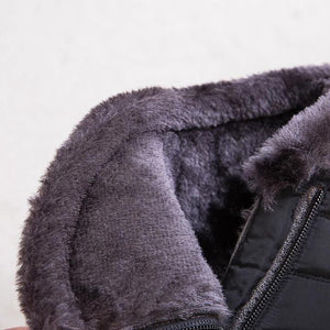 🔥Last Day 50% OFF🔥Women's Ankle Snow Boots, Fleece Liner Casual Keep Warm Zipper Booties