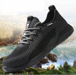 2023 Steel Head Anti-piercing Air Cushion Sneakers, Light Comfortable Work Protection Safety Shoes