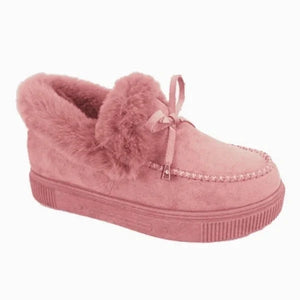 2023 Women's boots round head thick sole Orthopedic Arch-Support thick warm cotton shoes