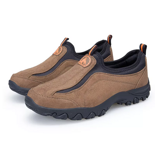 (⏰Limited Time Sale 45% OFF) Men's Orthopedic Slip-On Shoes, Lightweight Comfortable Wide Toe Walking Shoes