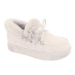 2023 Women's boots round head thick sole Orthopedic Arch-Support thick warm cotton shoes