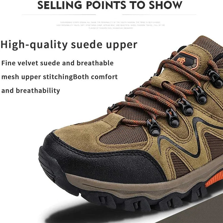 🔥Last Day 50% OFF🔥2023 Men's Comfy Arch Support Waterproof Lightweight Hiking Orthopedic Shoes