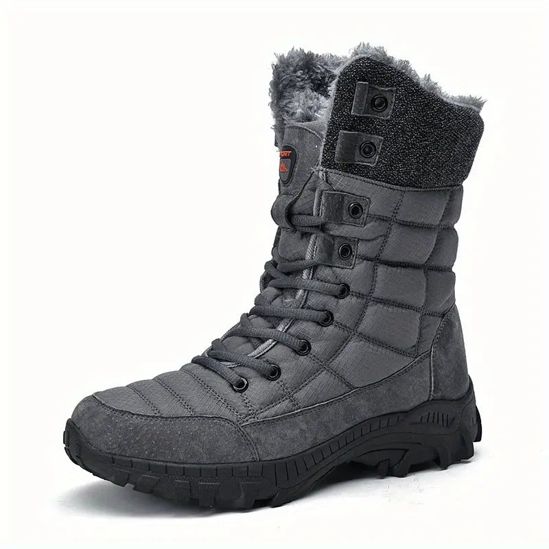 🔥Last Day 50% OFF🔥Men's Winter Snow Boots Non-slip Insulated Warm Durable Outdoor Classic Mid Calf Boots