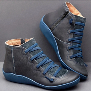 🔥Last Day Promotion 50% OFF - Comfortable Leather Arch Support Boots