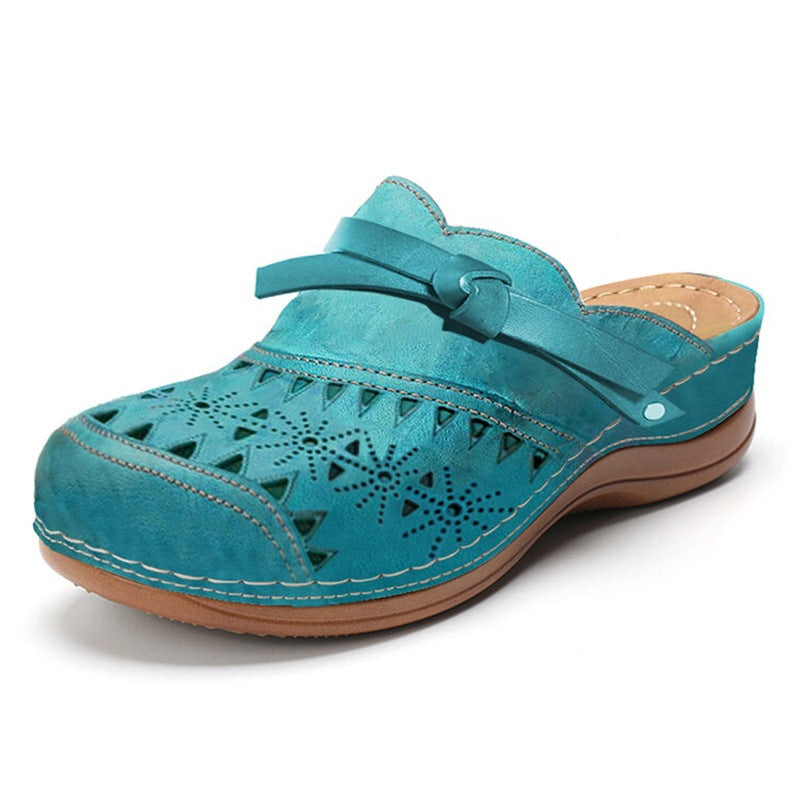 🔥Last Day Promotion 49% OFF🔥Women Orthopedic Hollow Carved Diabetic Walking Sandals