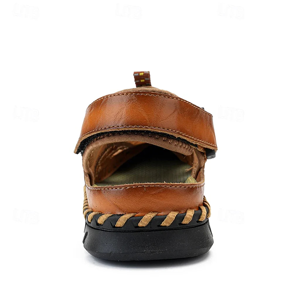 TrekStep™ Closed-Toe Outdoor Sandals – Breathable Support for All-Day Walking