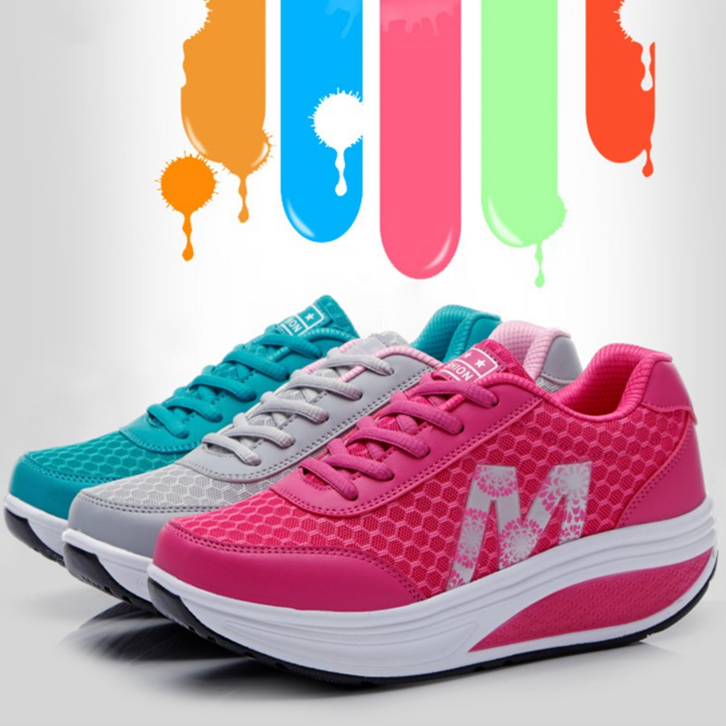 Women Orthopedic Corrector Running Walking Sneakers, Comfortable Working Shoes